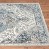 image:imageLUXE WEAVERS Euston Collection 8061 Silver 6x9 Modern Oriental Area RugIvory
