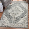 image:imageLUXE WEAVERS Euston Collection 8061 Silver 6x9 Modern Oriental Area RugGrey