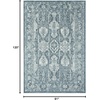 image:imageLUXE WEAVERS Patricia Collection 119 Blue 8x10 Oriental Geometric Area RugBlue
