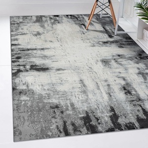 image:imageLUXE WEAVERS Olimpia Collection 5956 Anthracite 8x10 Modern Abstract Area RugAnthracite
