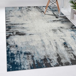 image:imageLUXE WEAVERS Olimpia Collection 5956 Anthracite 8x10 Modern Abstract Area RugBlue
