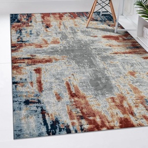 image:imageLUXE WEAVERS Olimpia Collection 5956 Anthracite 8x10 Modern Abstract Area RugMulti Color