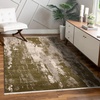 image:imageLUXE WEAVERS Abstract Modern Fringe Pink 9x12 Area RugGreen