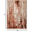 image:imageLUXE WEAVERS Abstract Modern Fringe Pink 9x12 Area RugPink