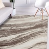 image:imageLUXE WEAVERS Abstract Art Deco Area Rug Grey 9x12Brown