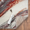 image:imageLUXE WEAVERS Abstract Art Deco Area Rug Grey 9x12Red