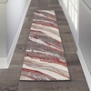 image:imageLUXE WEAVERS Abstract Art Deco Area Rug Grey 9x12Red