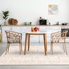 image:imageLUXE WEAVERS Modern Abstract Cream 9x12 Area Rug Living Room CarpetCream