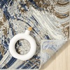 image:imageLUXE WEAVERS Modern Marble Blue 9x12 Abstract Area RugBlue