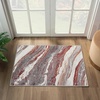 image:imageLUXE WEAVERS Abstract Art Deco Area Rug Grey 9x12Red
