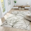 image:imageLuxe Weavers Modern Abstract Nature Cream Green 9x12 Area Rug NonShedding Carpet