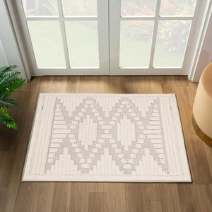 image:imageLUXE WEAVERS Moroccan Diamond Cream 9x12 Area Rug Farmhouse CarpetCream