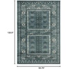 image:imageLUXE WEAVERS Bohemian Geometric Area Rug Blue 8x10Blue