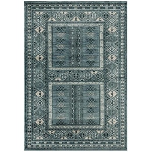 image:imageLUXE WEAVERS Bohemian Geometric Area Rug Blue 8x10Blue